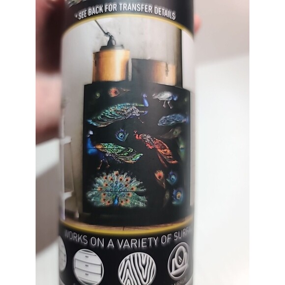 NEW Redesign Peacock Dreams Furniture Transfer Boho Peacock RETIRED - Picture 3 of 7